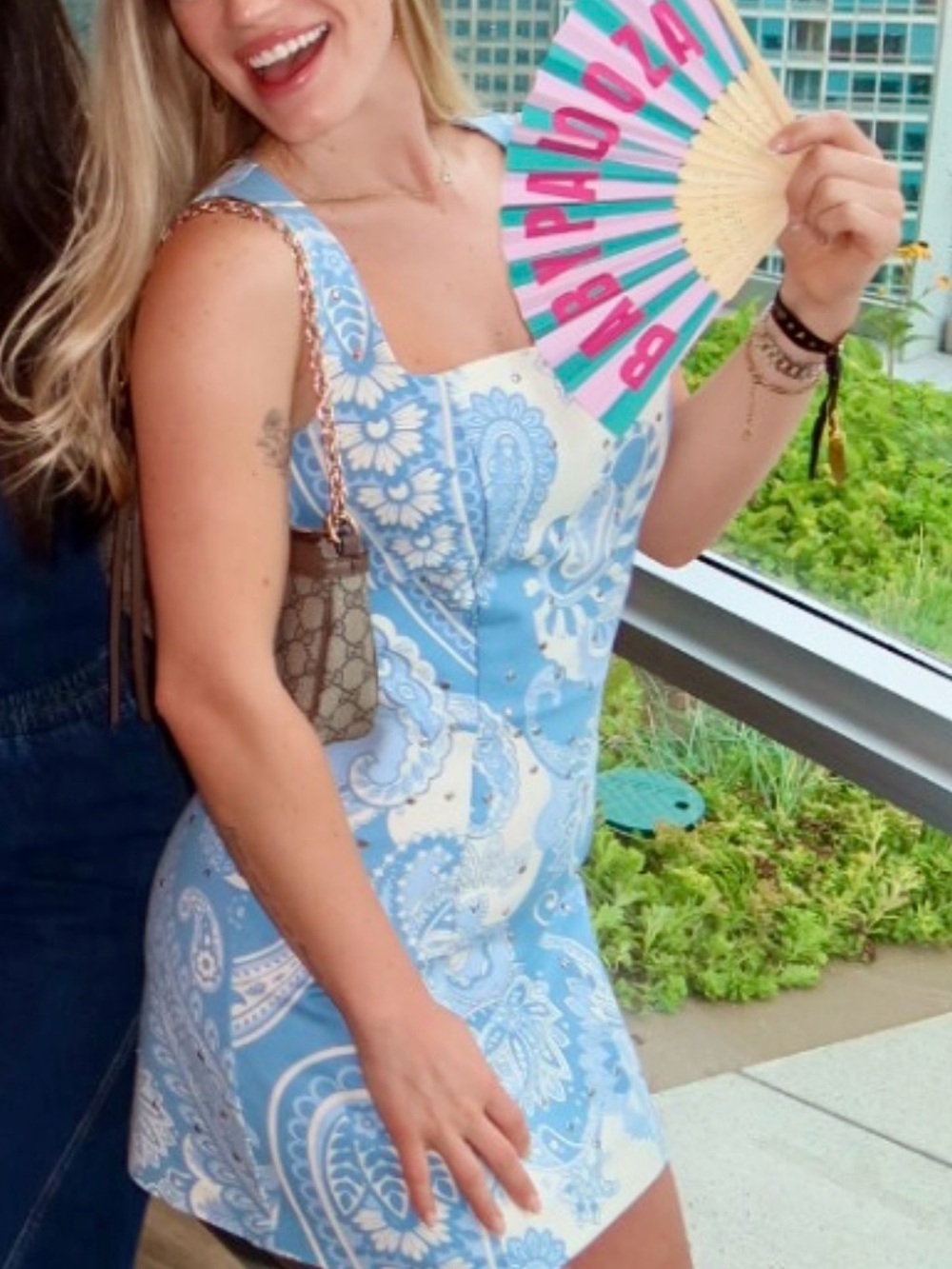 Camila Coelho Paisley Mini Dress